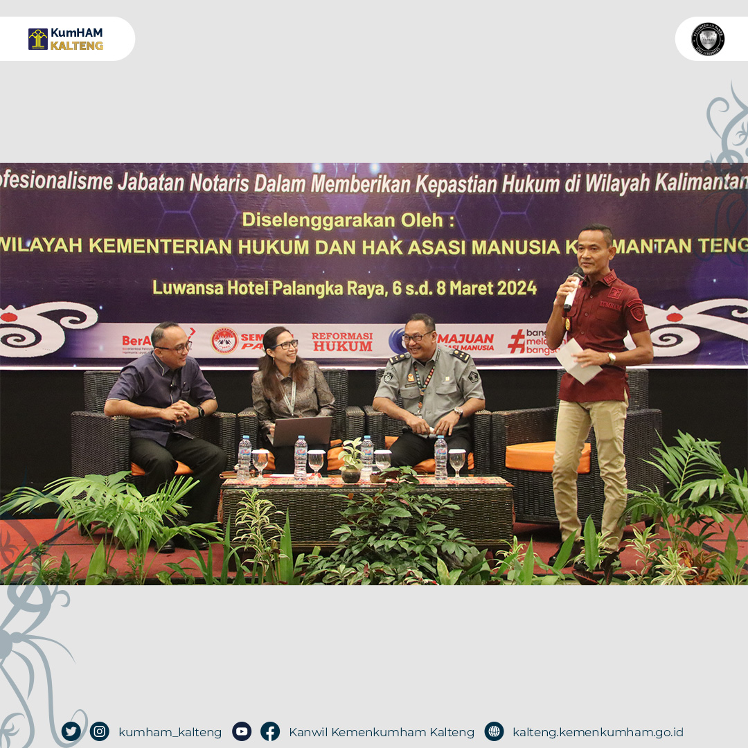 A Kumham Kalteng Gelar Rakor Kenotariatan Mar 2024 2
