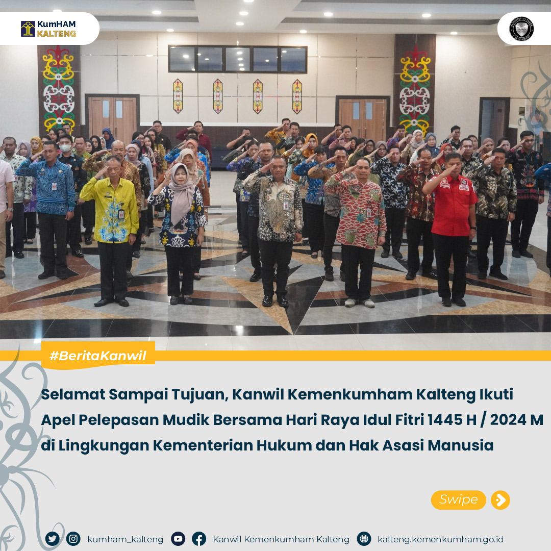 Apel mudik 1