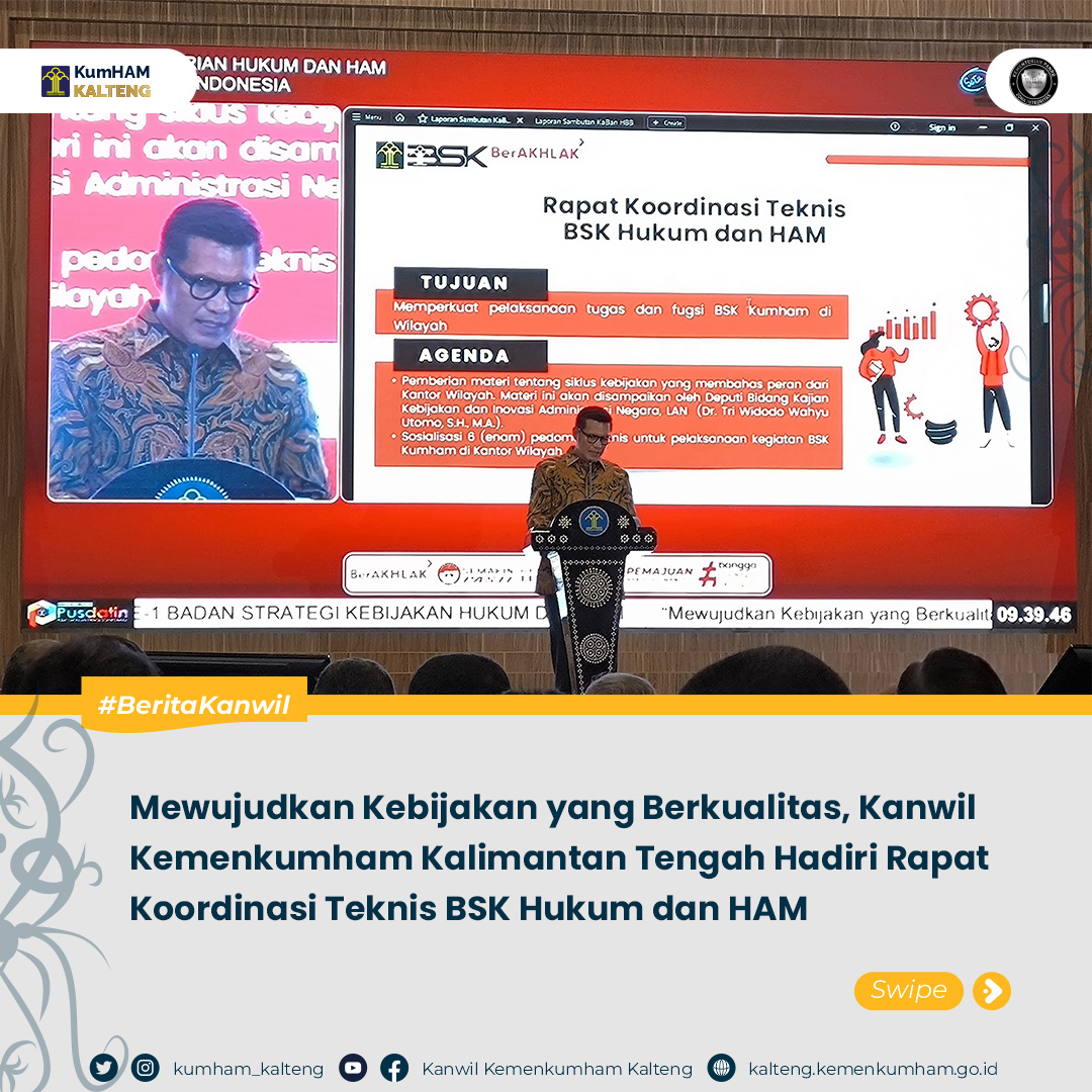 Kumham kalteng Hadiri Rakor BSK Kumham Feb 2024 1