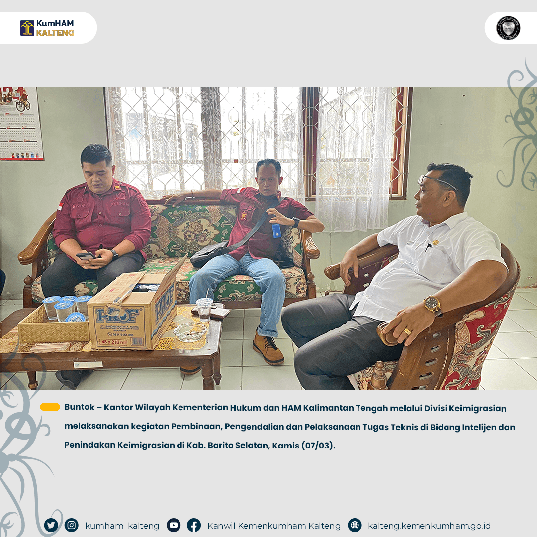 koordinasi buntok imigrasi 1