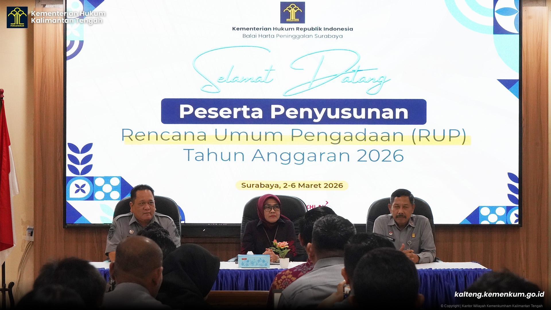Gerak Cepat! Evaluasi RUP 2026 Digelar, Kemenkum Pastikan Anggaran Tepat Sasaran