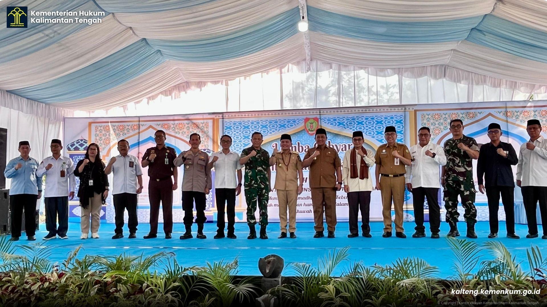 Semarak Ramadhan di Bumi Tambun Bungai, Kanwil Kemenkum Kalteng Hadiri Pembukaan Gebyar Ramadhan Berkah V