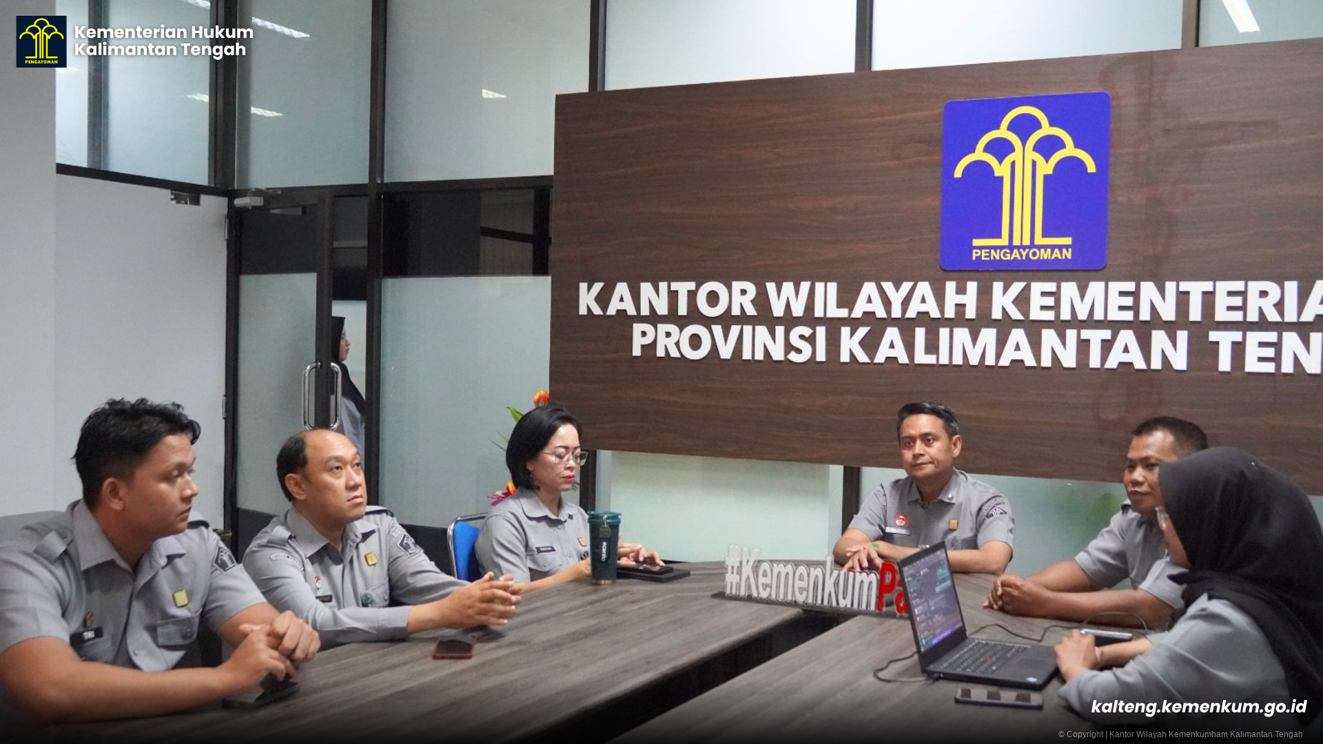 Validasi Sanggah IRH 2026, Kanwil Kemenkum Kalteng Perkuat Pendampingan Tiga Pemerintah Daerah