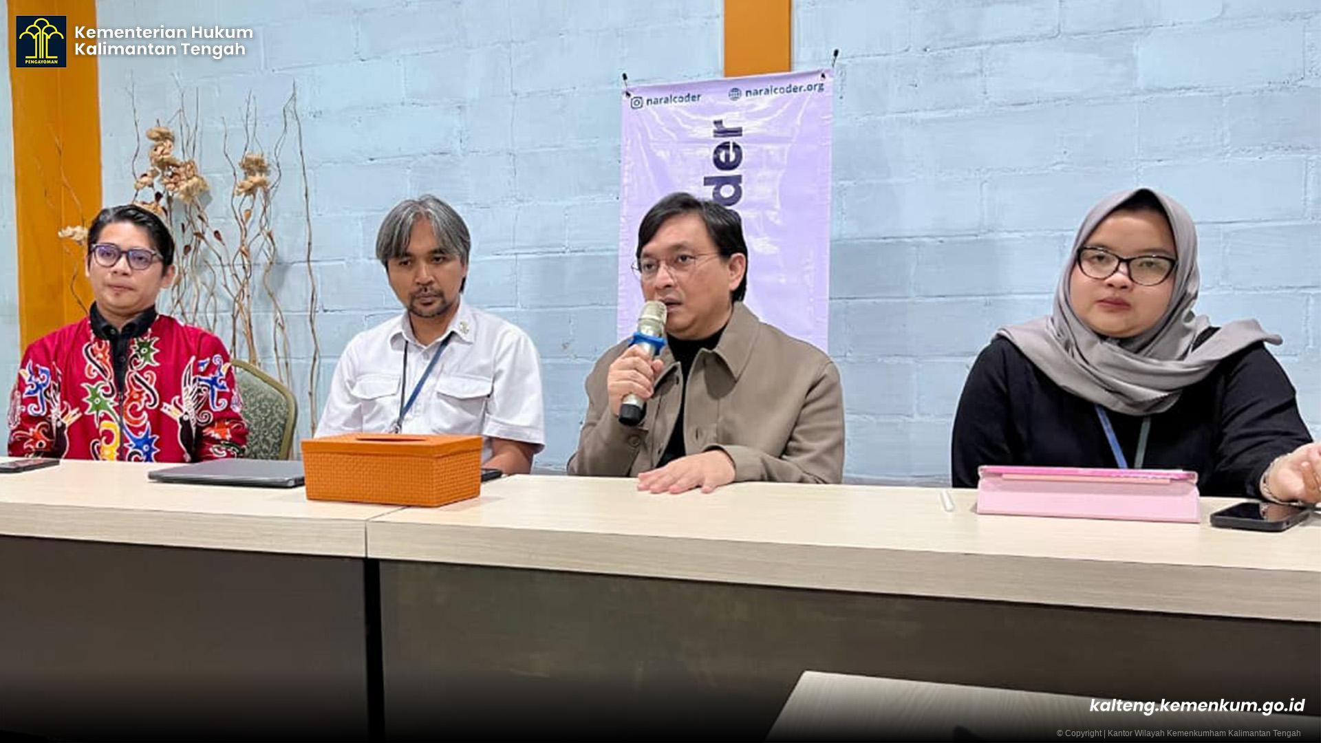 Hadirkan Yovie Widianto, Kanwil Kemenkum Kalteng Ajak Pelaku Ekraf Melek HKI di Era AI