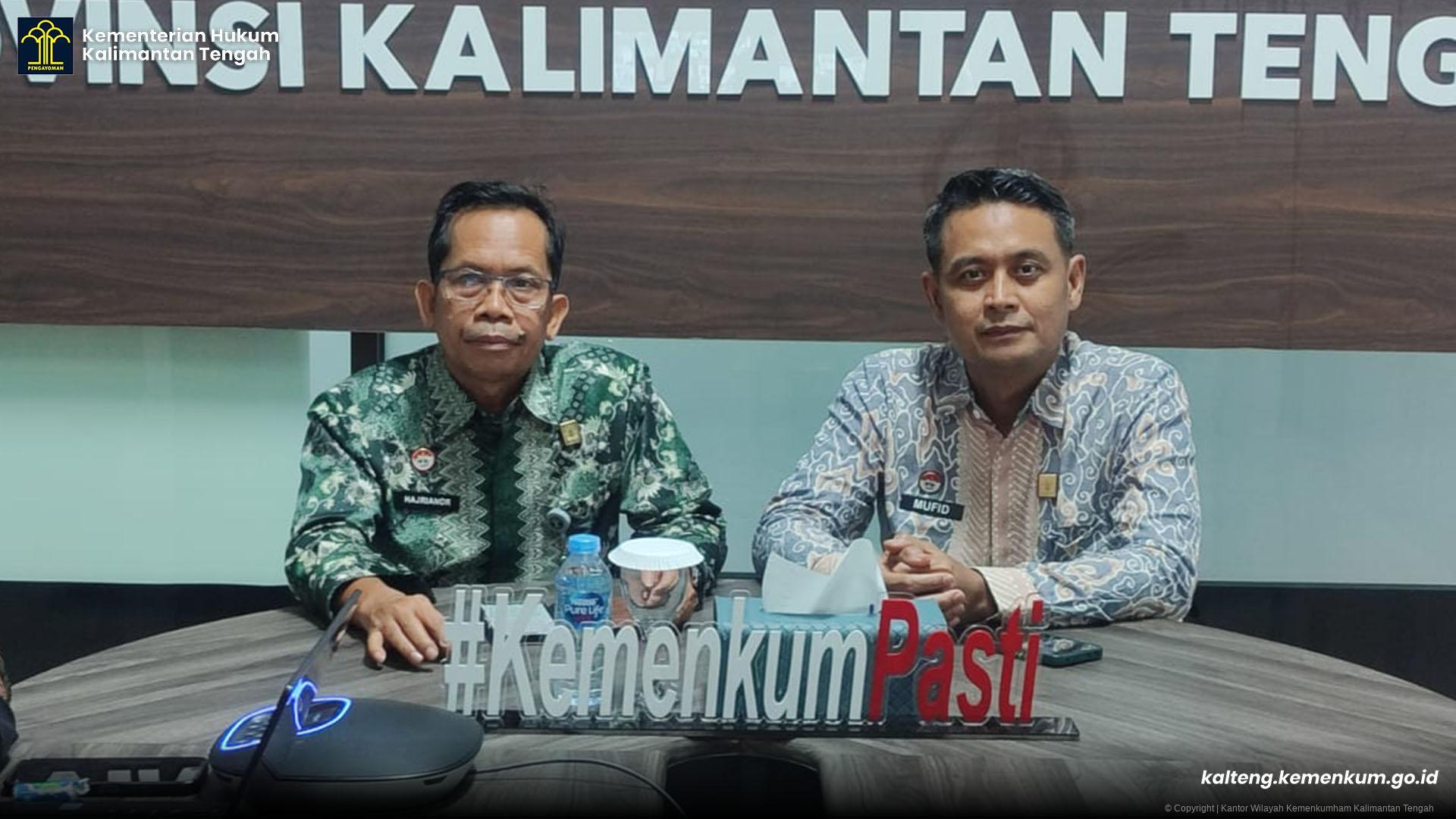 Perkuat Kualitas Regulasi Daerah, Kanwil Kemenkum Kalteng Ikuti Pendalaman Materi Perancang Peraturan