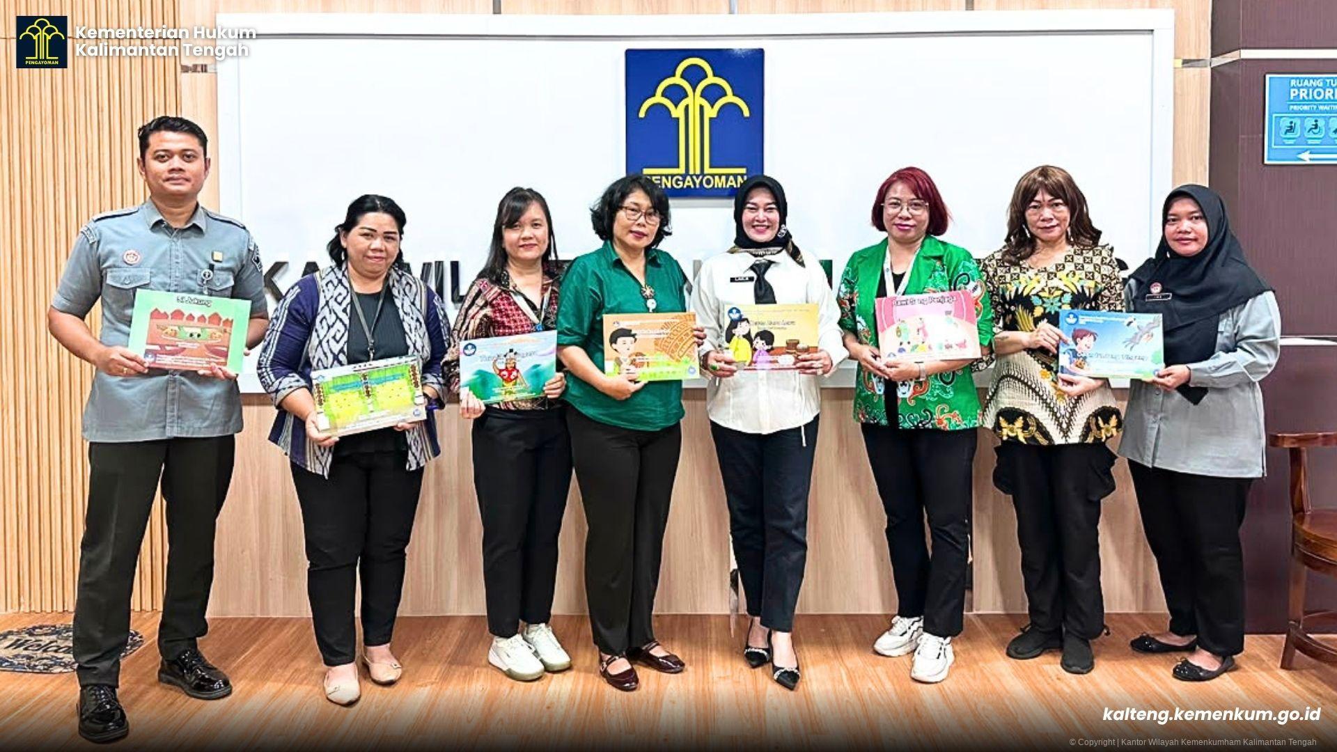 Puluhan Karya Literasi Kalimantan Tengah Segera Kantongi Hak Cipta, Balai Bahasa Gandeng Kanwil Kemenkum