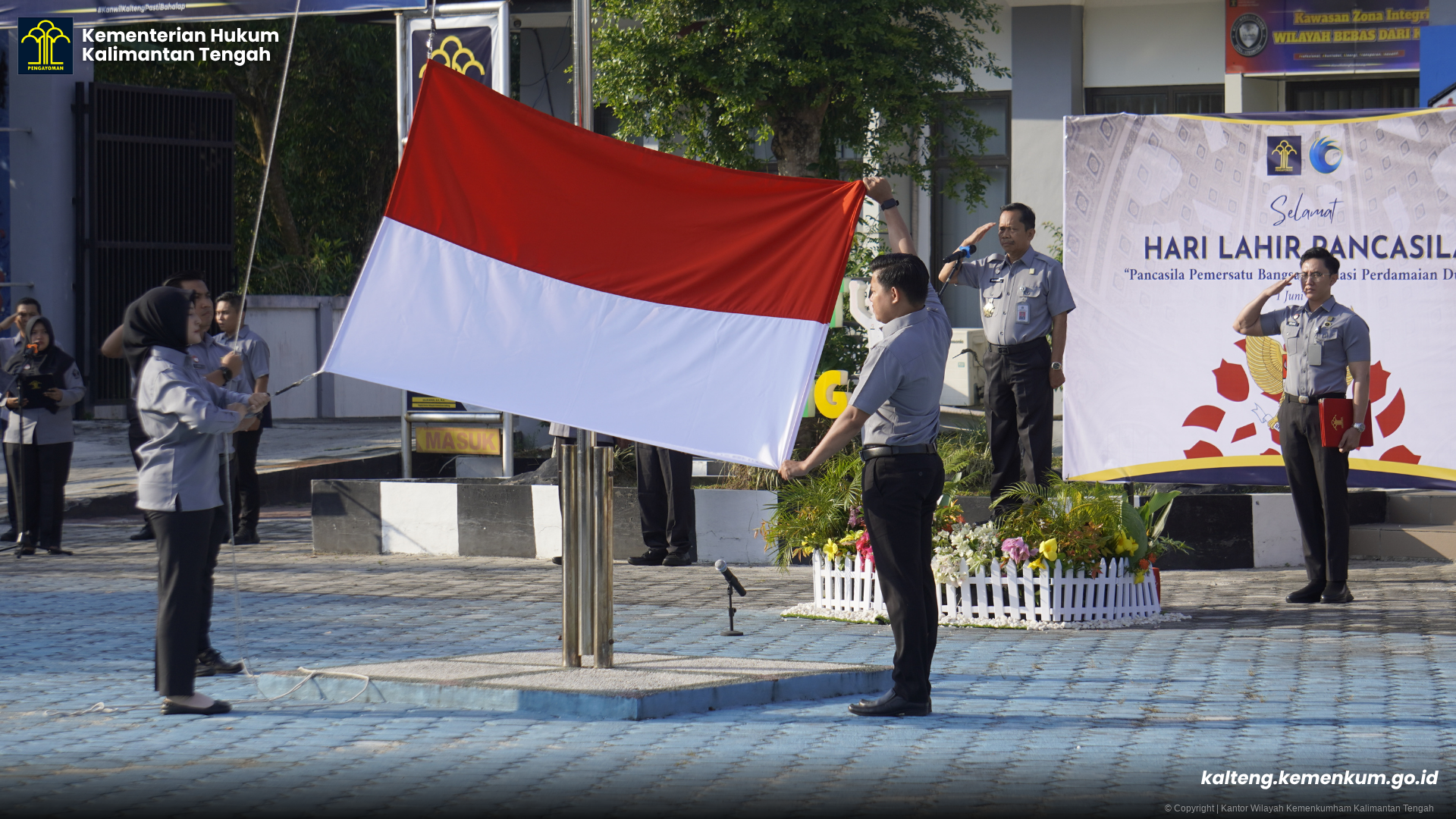 Peringati Hari Lahir Pancasila Tahun 2026, Kanwil Kemenkum Kalteng Perkuat Komitmen Pengamalan Nilai-Nilai Pancasila