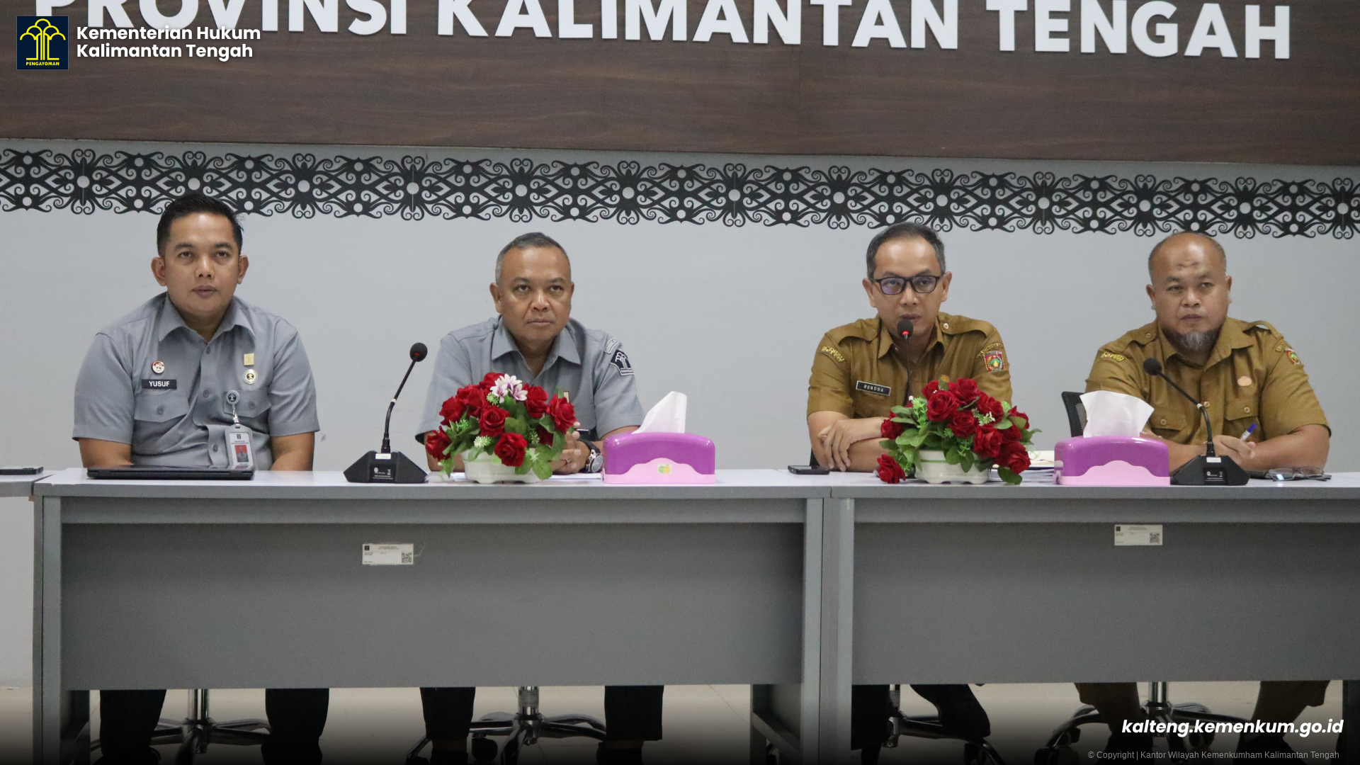 Perkuat Tata Kelola Daerah, Kanwil Kemenkum Kalteng Matangkan 7 Raperbup Kobar