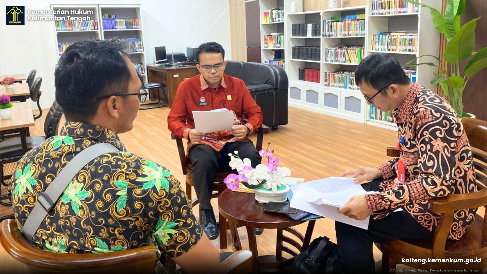 Perkuat Perlindungan Disabilitas, Dinsos PMD Barito Timur Koordinasikan Aturan Pelaksana Perda ke Kanwil Kemenkum Kalteng