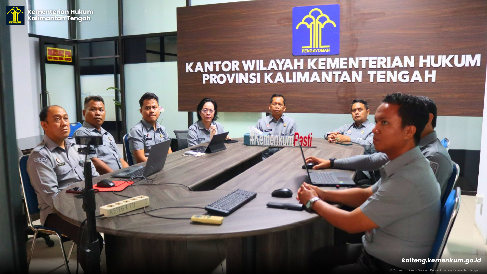 Audit Kinerja Bantuan Hukum Dimulai, Kanwil Kemenkum Kalteng Siap Dukung Evaluasi Nasional