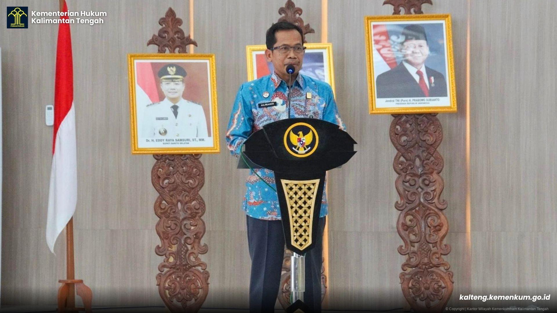 Nanas Parigi Resmi Kantongi Sertifikat Indikasi Geografis, Kanwil Kemenkum Kalteng Tegaskan Komitmen Lindungi Potensi Daerah