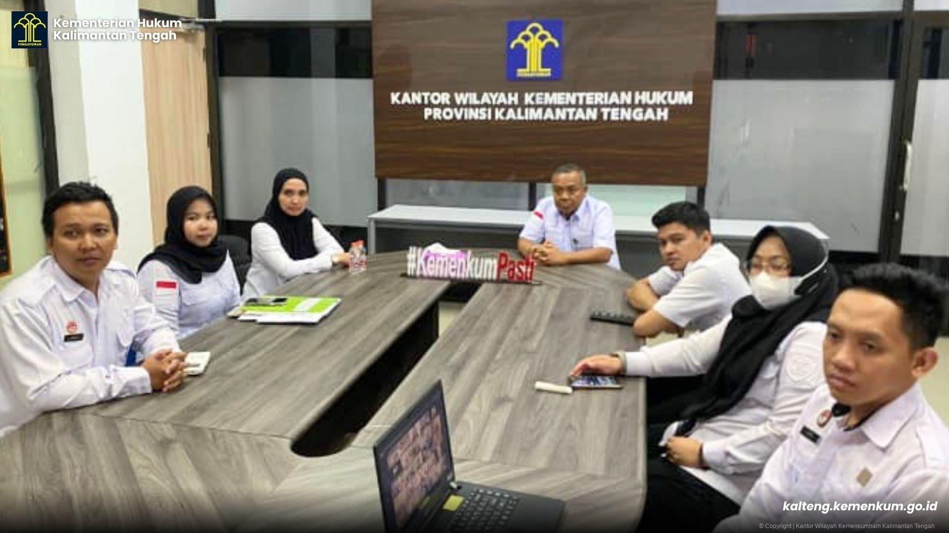 Kanwil Kemenkum Kalteng Siap Implementasikan Mekanisme Baru Pengumuman Perseroan Terbatas dan Yayasan