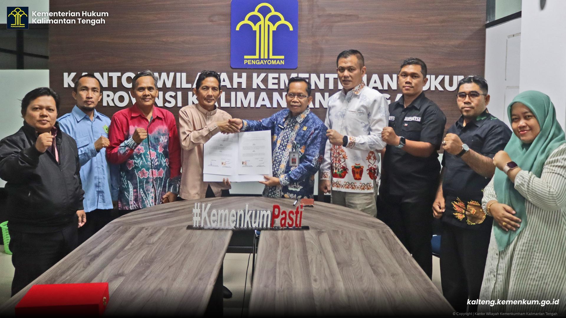 Perkuat Sinergi Pendidikan dan Pelayanan Hukum, Kemenkum Kalteng Gandeng Fakultas Syariah UIN Palangka Raya