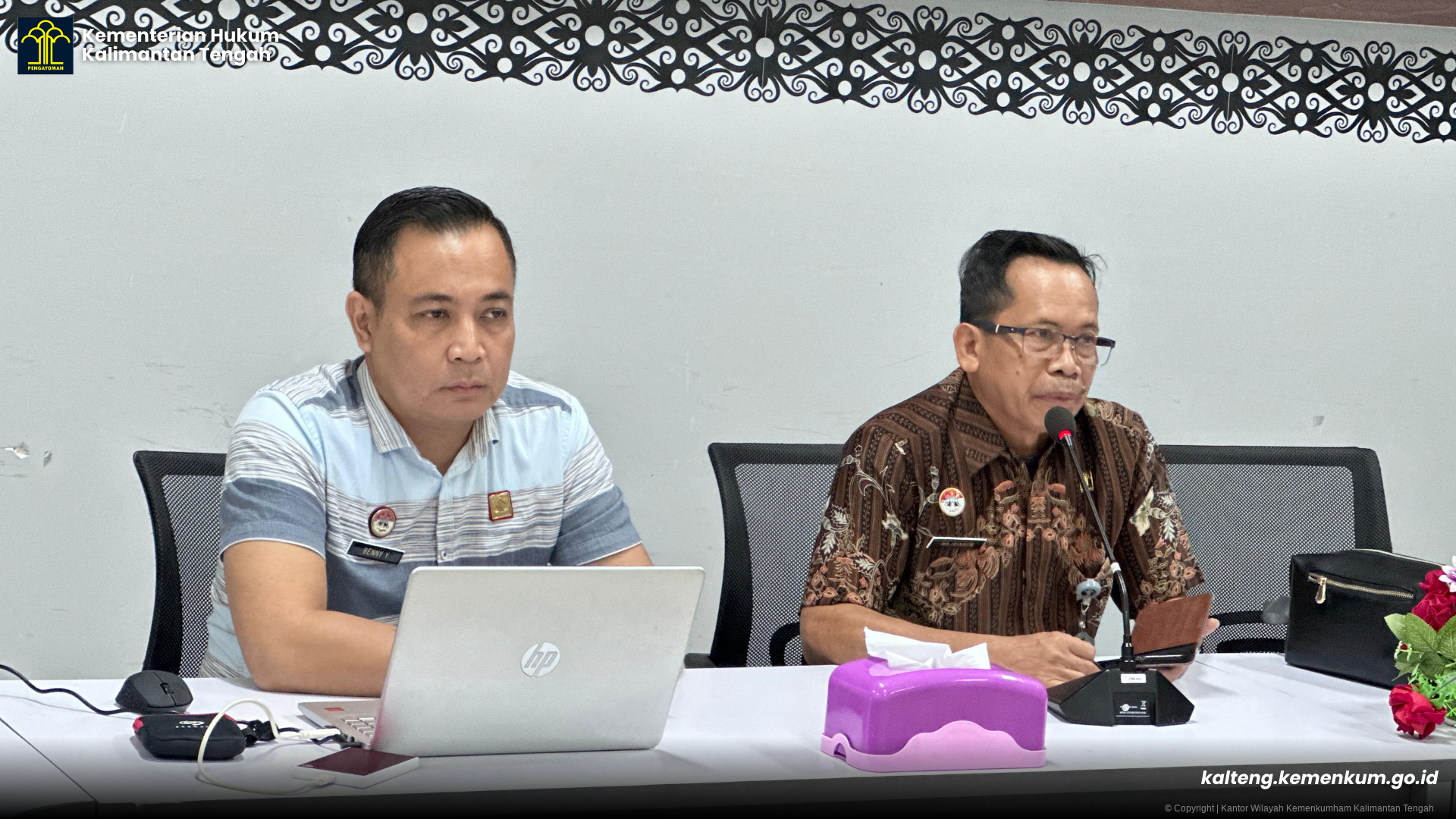 Struktur Organisasi Dinas Ditata Ulang, Kemenkum Kalteng Harmonisakan 9 Ranperbup Pulang Pisau