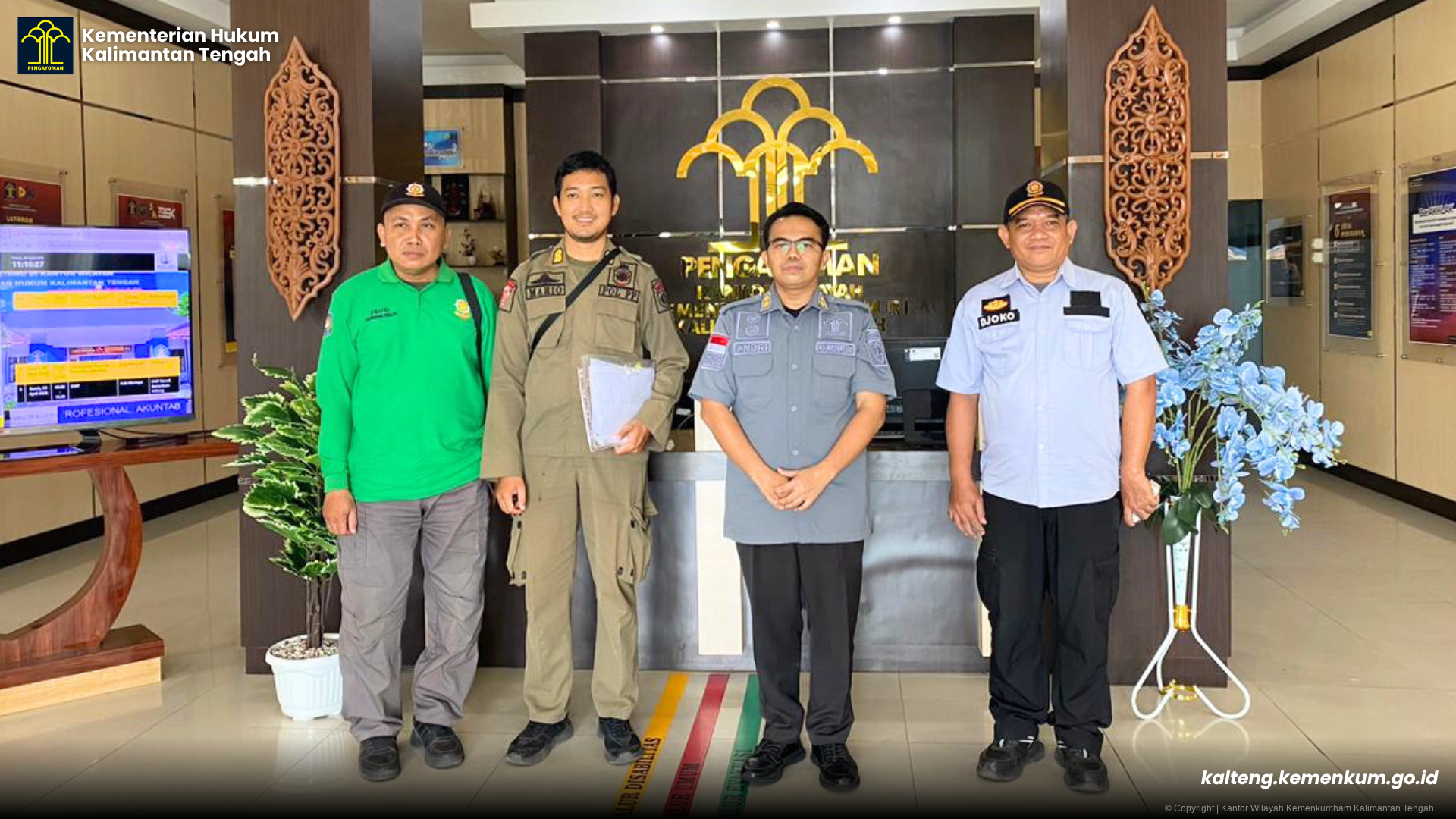 Sesuaikan Sanksi dengan KUHP Baru, Satpol PP Palangka Raya Konsultasikan Perda Tibum ke Kanwil Kemenkum Kalteng