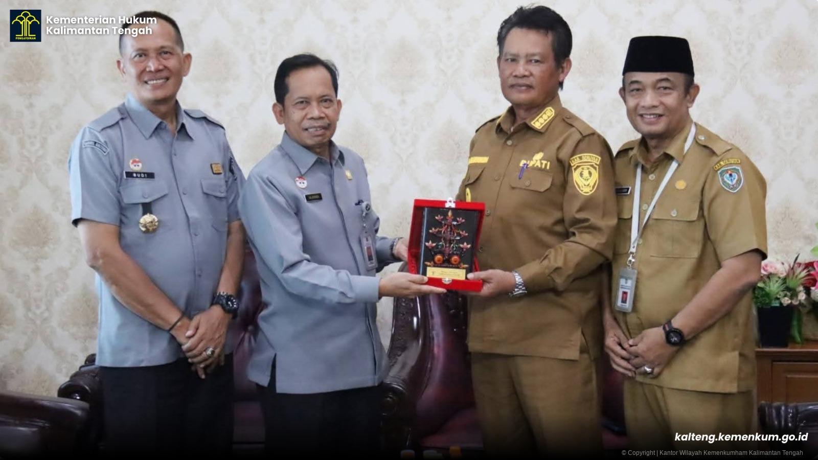 Kemenkum Kalteng Gandeng Pemkab Seruyan, Produk Unggulan Daerah Disiapkan Berdaya Saing Nasional