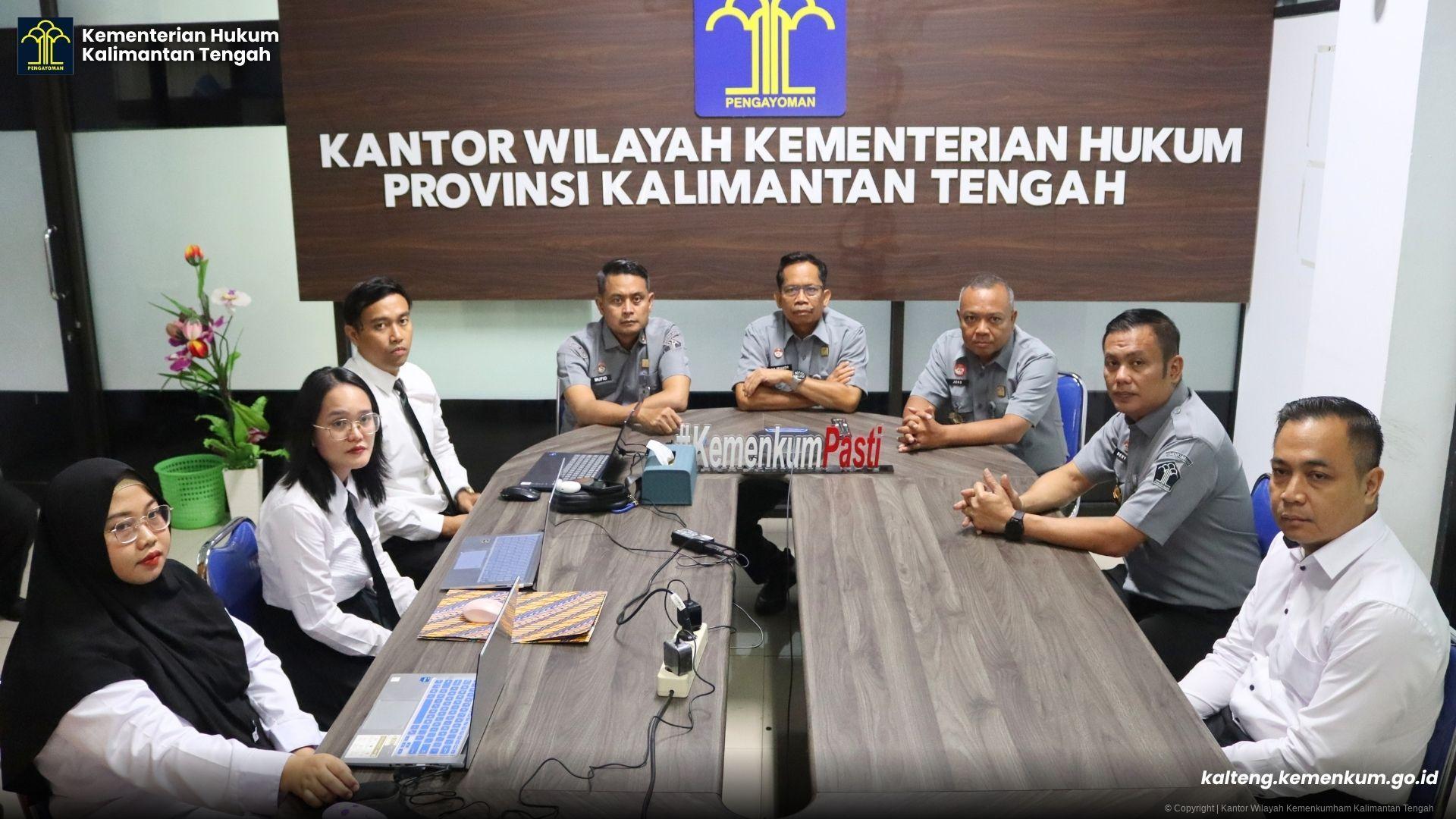 Perkuat SDM Hukum, Kanwil Kemenkum Kalteng Ikuti Penilaian Kompetensi Jabatan Fungsional Perancang Peraturan Perundang-Undangan