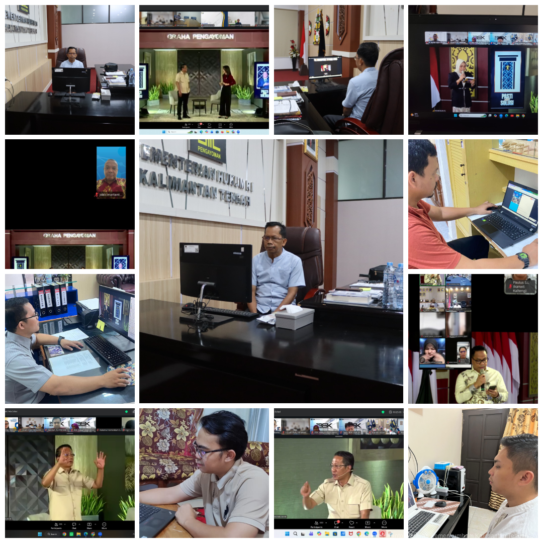 Tingkatkan Kualitas Pelayanan Publik, Kanwil Kemenkum Kalteng Ikuti Forum “PASTI ADA SOLUSI” Bersama Menteri Hukum